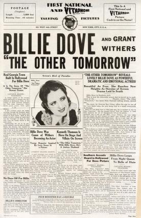 Pressbook for The Other Tomorrow  (1930)