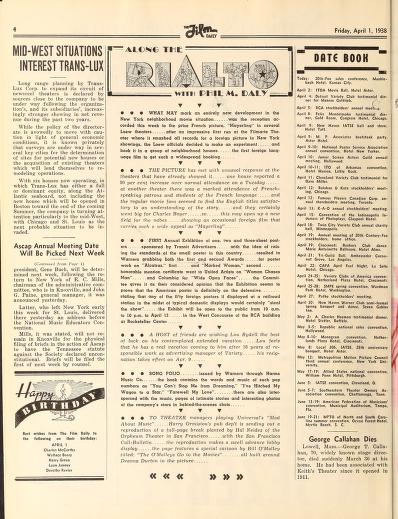 Cover image for The Film Daily